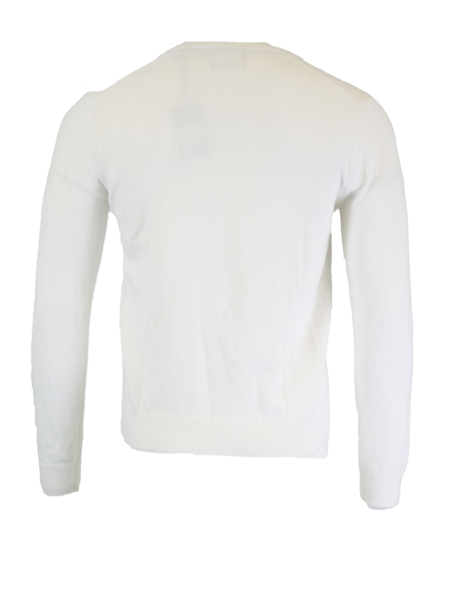 Gant Men Grey Solid V Neck Sweater